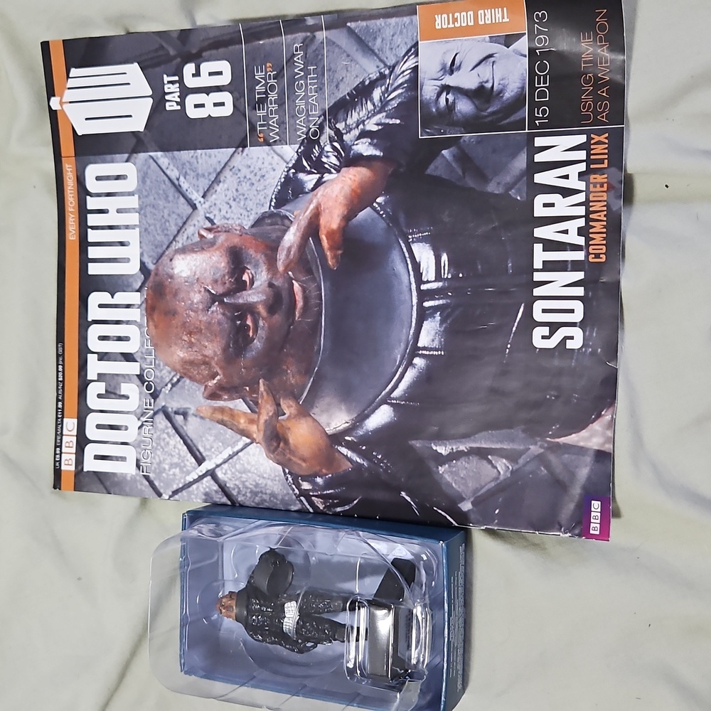 Doctor Who Figurine of Sontaran Commander Linx
